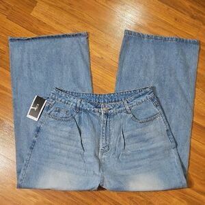 NWT EM Wide Leg Jeans Size XL